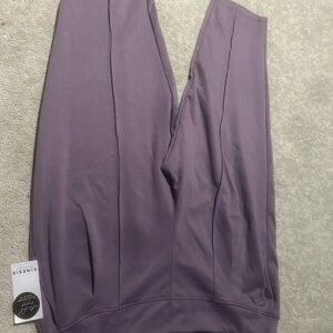 Lavender Wide-Leg Women's Pants